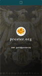 Mobile Screenshot of prester.org